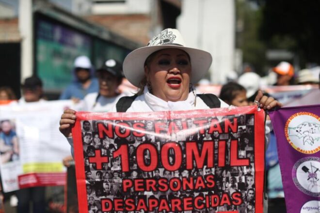 Madres de desaparecidos en México marchan contra la indolencia de las autoridades