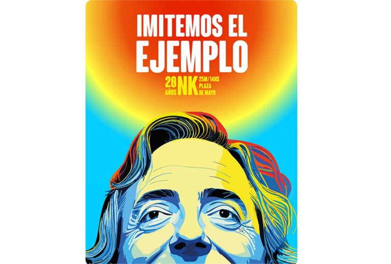 Afiche de Nestor Kirchner