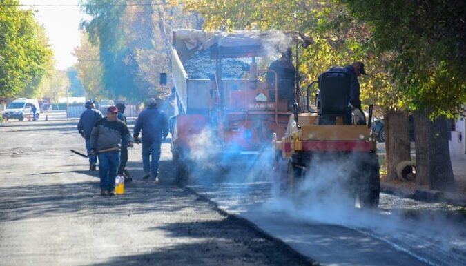 calle cortada por obras
