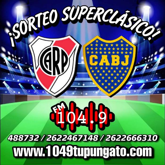 sorteo superclasico rdio