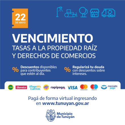 tasasmunicipalestunuyan Diario El Cuco Digital todas las noticias del Valle de Uco tasas-municipales-tunuyan