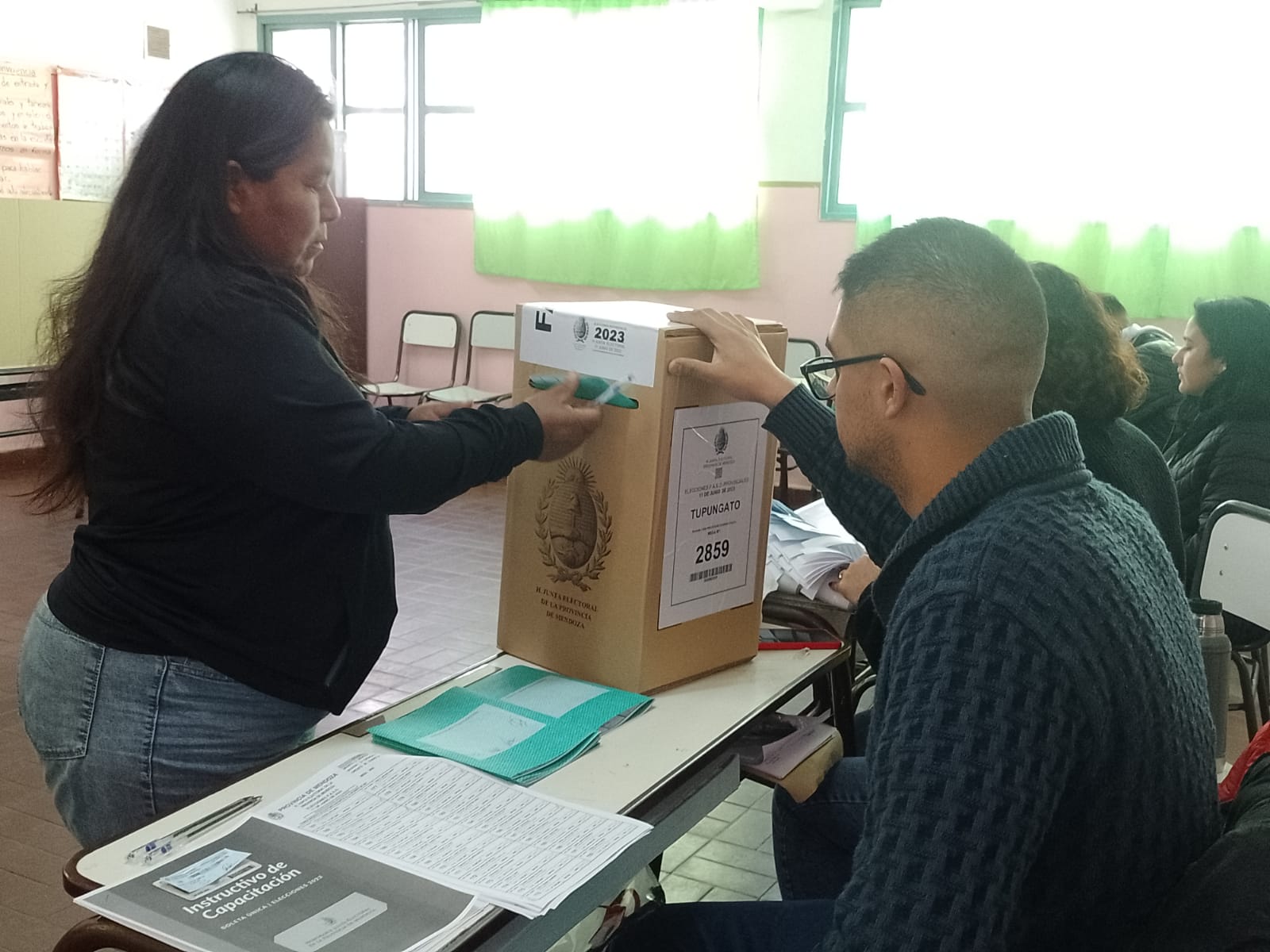 Elecciones PASO Provinciales en Tupungato. Foto: El Cuco Digital.