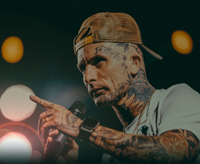 Emanuel Noir, cantante de Ke Personajes.