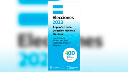 app elecciones 2023