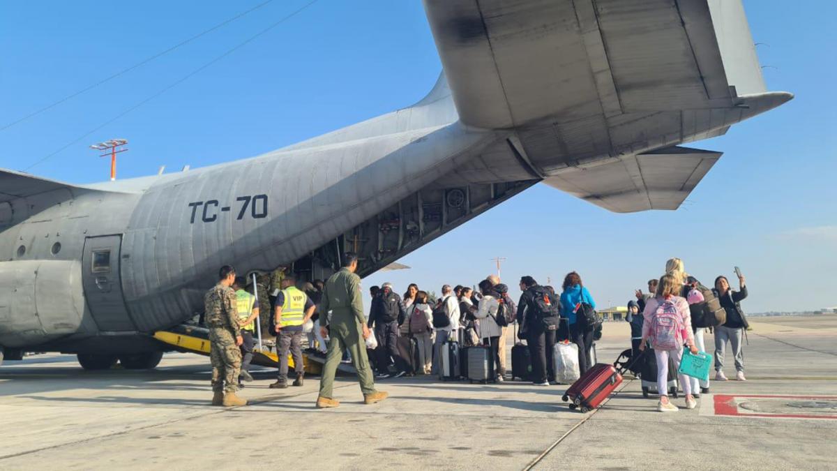 Comenzó la evacuacion de Argentinos en Israel. Foto: Prensa.