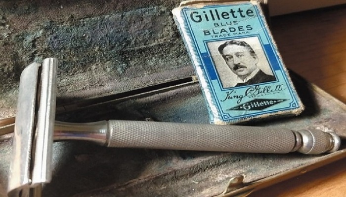 King Camp Gillette, inventor de la hoja de afeitar