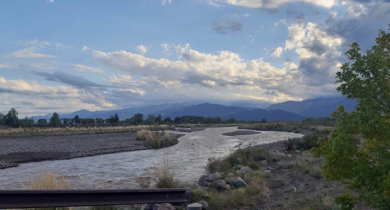 Río Tunuyán, Valle de Uco.