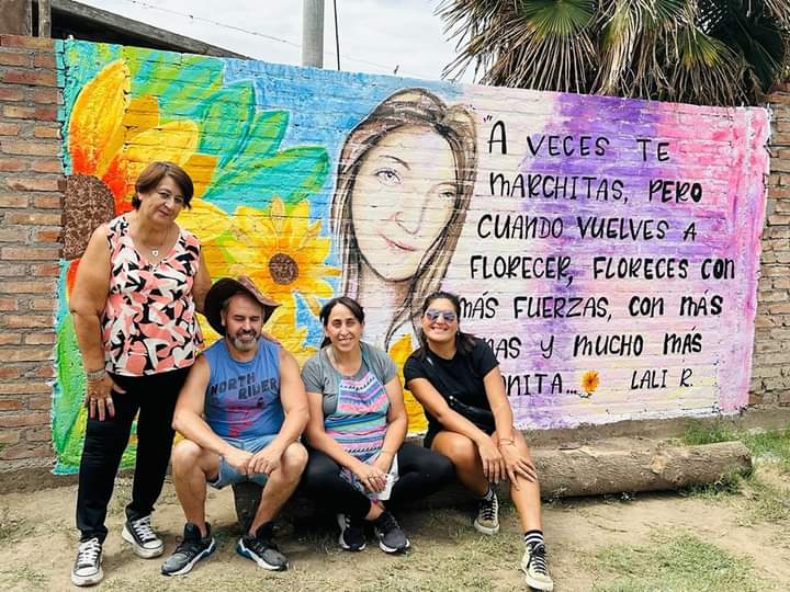 Mural en Homenaje a Laly Ramirez