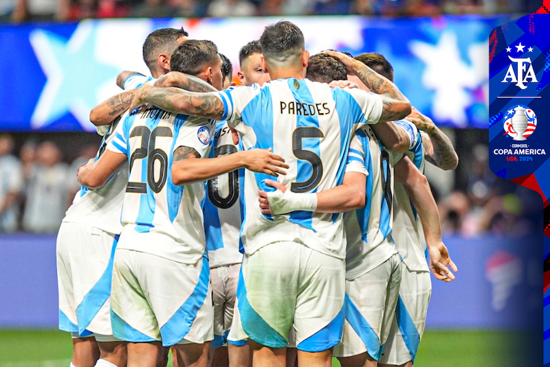 Argentina - gol- foto afa