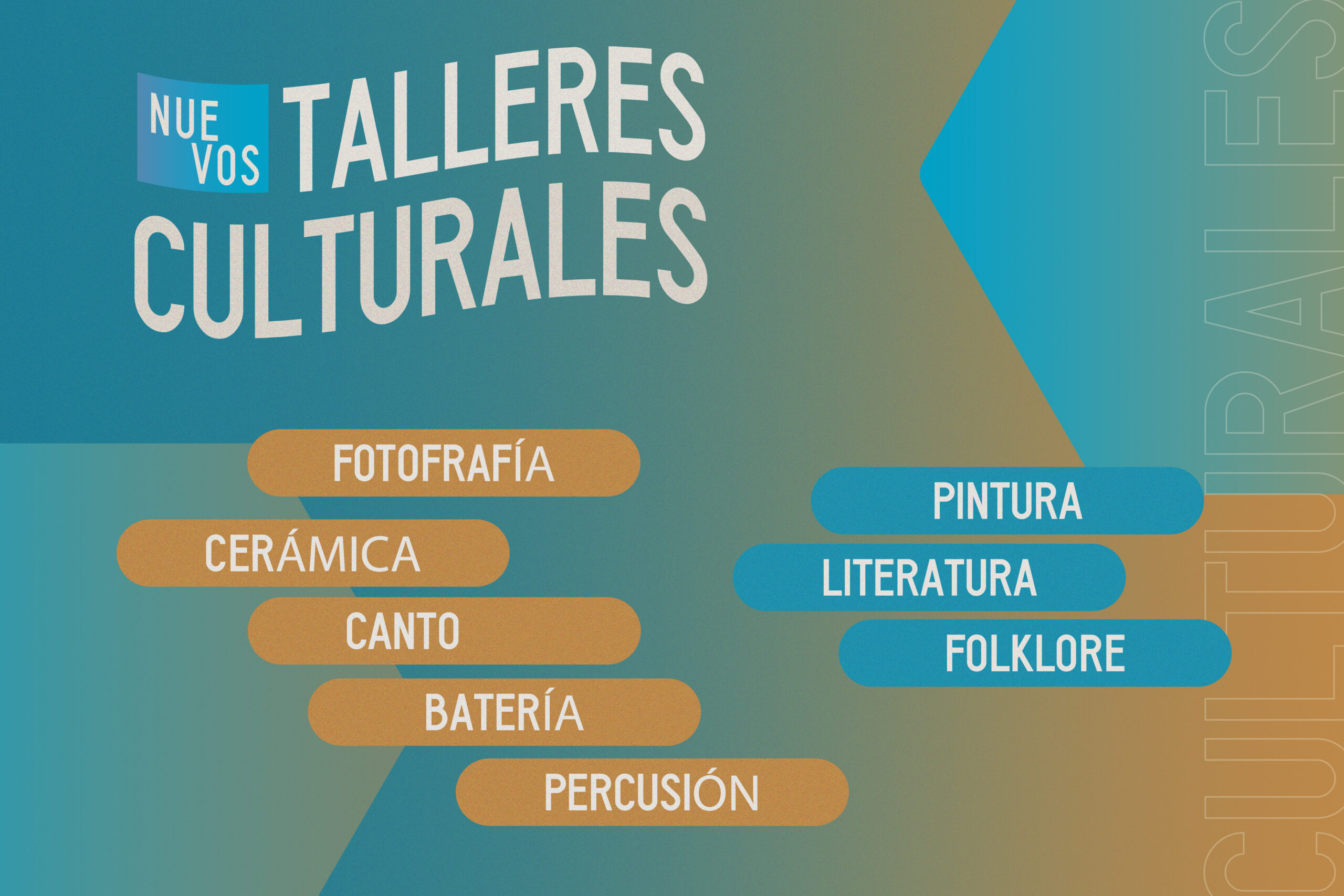 Nuevos Talleres Culturales