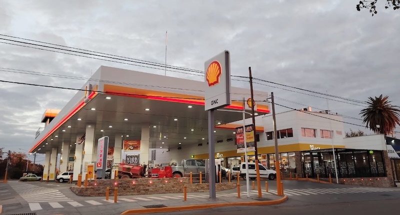 Amanecer del miércoles en Shell La Consulta.