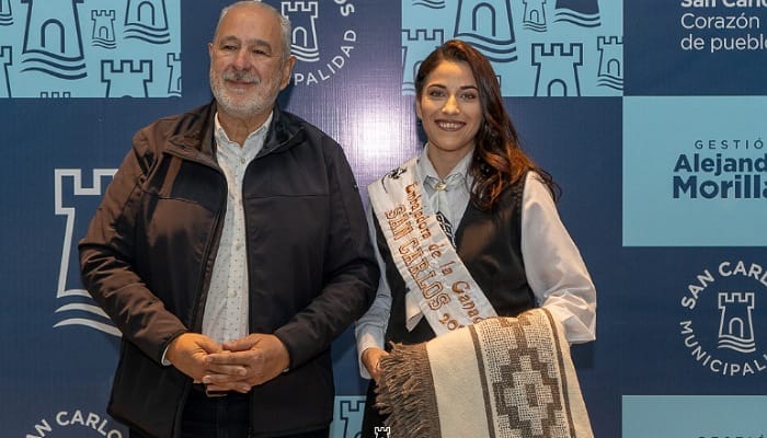 FOTO: Brisa Mutis junto a Alejandro Morillas.