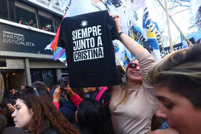 Marcha por Cristina
