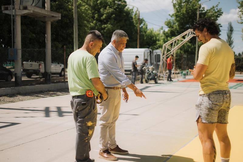 Obra de Mantenimiento Playones Deportivos Tgto (1)