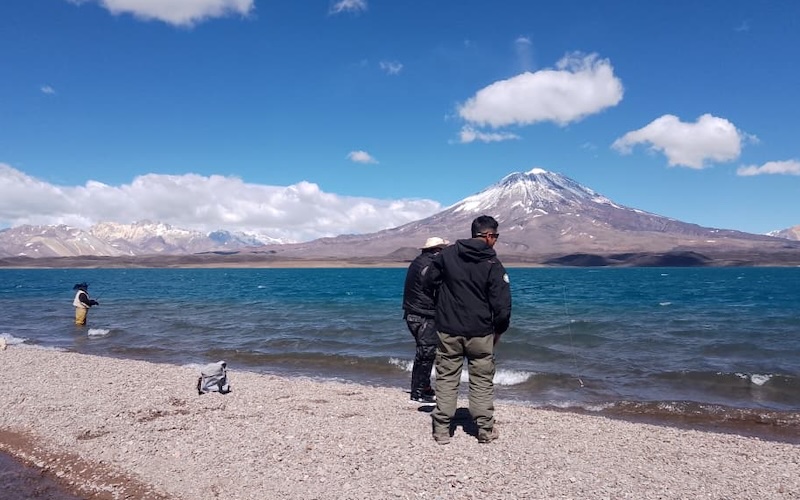 Laguna del Diamante (imagen Prensa Mendoza)