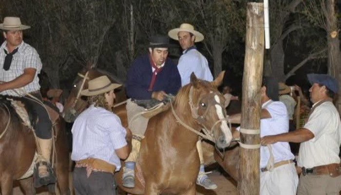 Julio González, tropillero y jinete que representó a Mendoza en el 2025 en el Campeonato Internacional de Doma de Jesús María,